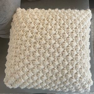 Pair of West Elm weave pillows